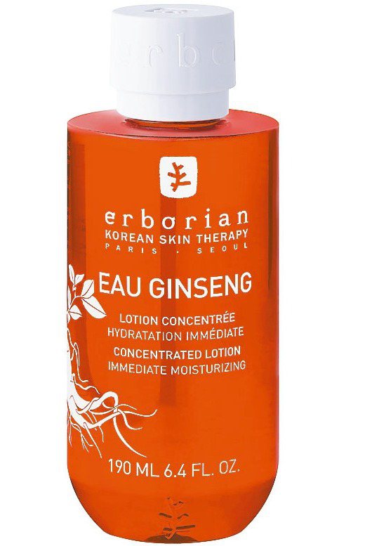 erborian蔘萃活膚肌底露，含人蔘皂苷，維持肌膚彈性與緊緻。190ml／1,...