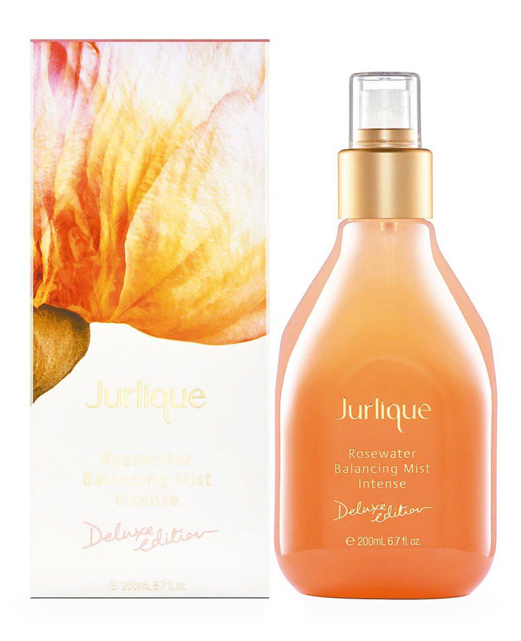 Jurlique玫瑰活膚露奢華限定版，包裝更強調與大自然的連結性。200ml／2...