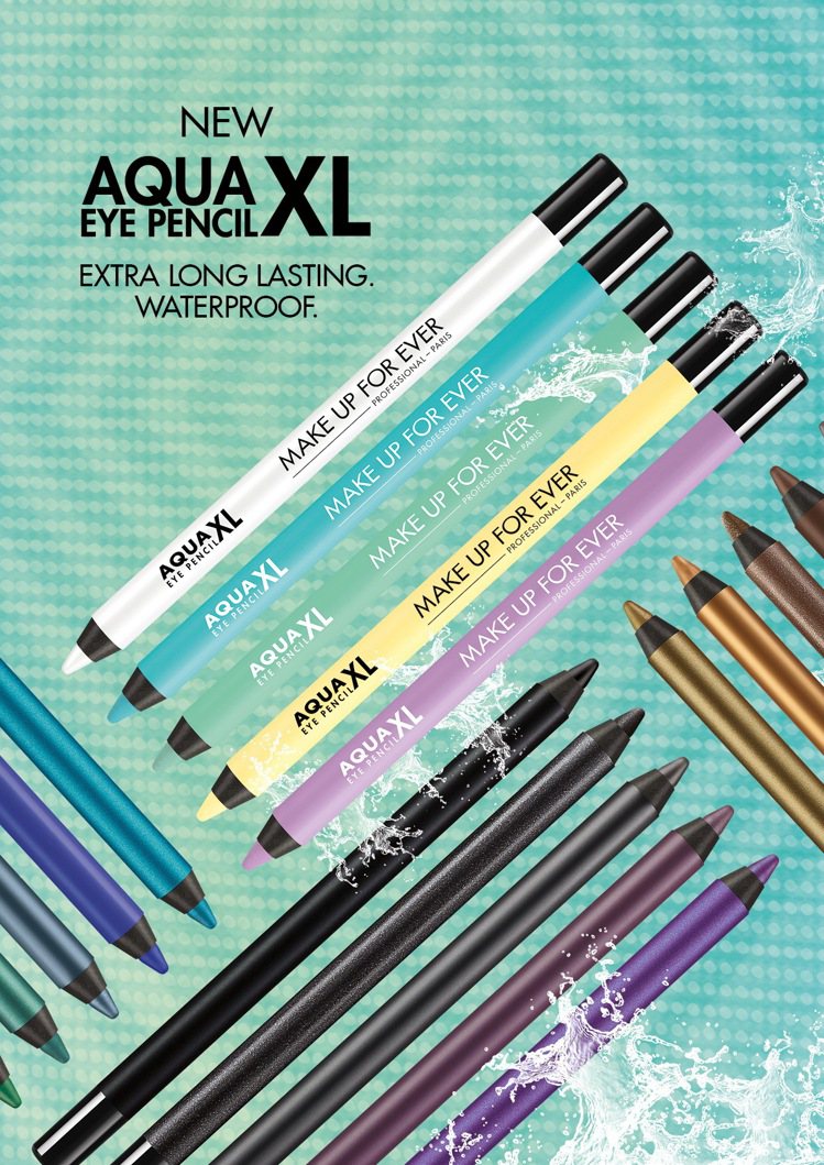 MAKE UP FOR EVER AQUA XL超持久眼線筆，售價850元。圖／MAKE UP FOR EVER提供