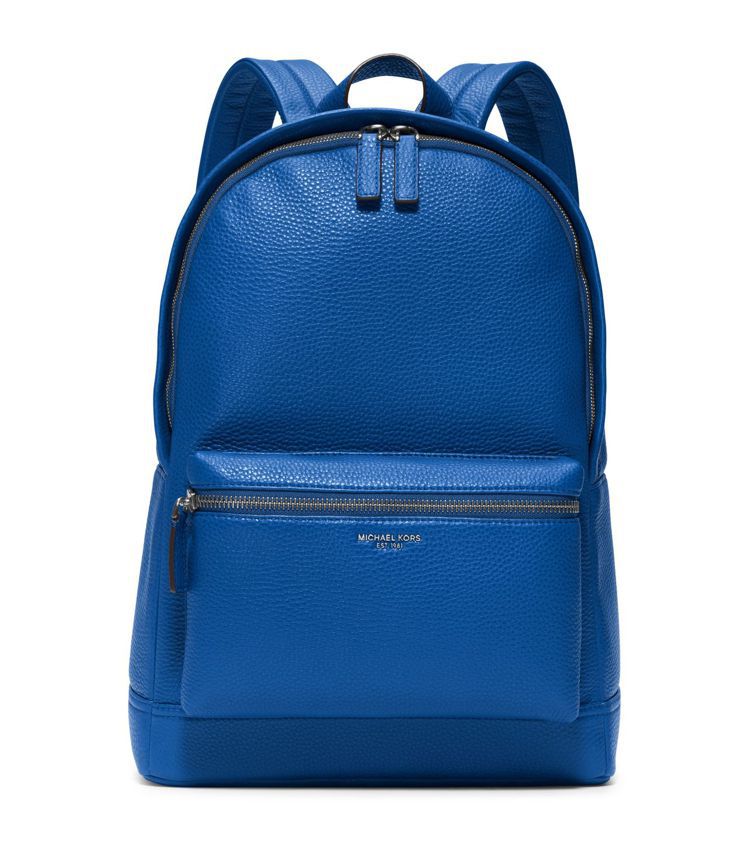 Michael Kors 寶藍色後背包 ，24,700元。圖／Michael Kors提供