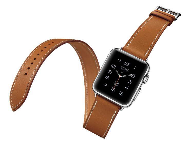 蘋果公司與愛馬仕今年共同發表最新愛馬仕系列蘋果智能手表。圖／愛馬仕提供