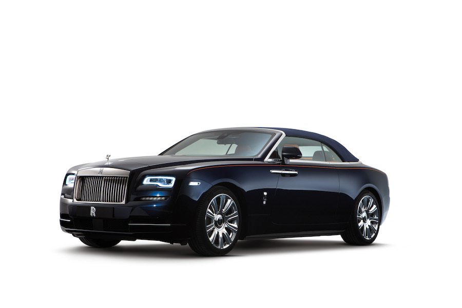 Rolls-Royce發表全新雙門四座敞篷跑車Dawn。 Rolls-Royce提供