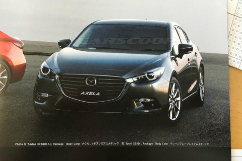 2017 Mazda3小改款 日本型錄流出