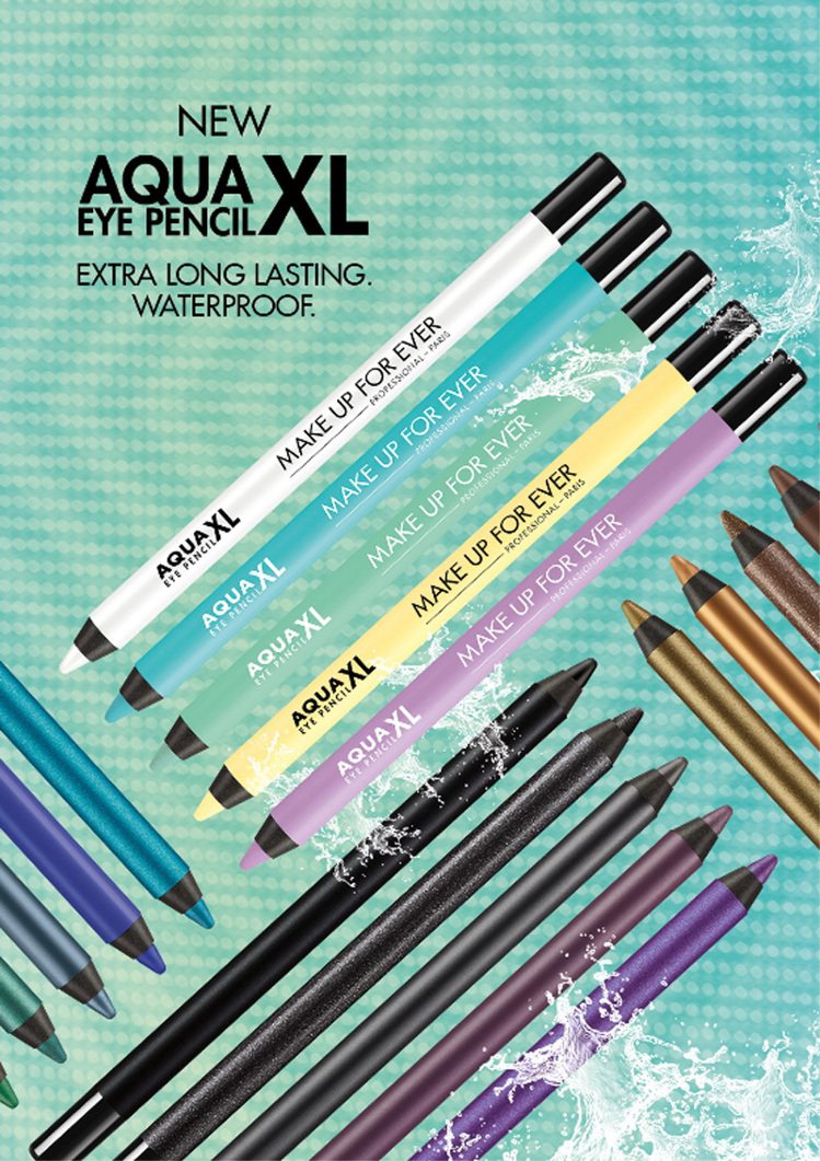 MAKE UP FOR EVER AQUA XL超持久眼線筆，售價850元。圖／MAKE UP FOR EVER提供