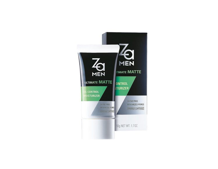 ZA MAN高效抗油光保濕凝膠，為亞洲男性設計，含牛磺酸、維他命C、E等，50g／350元。 圖／ZA提供
