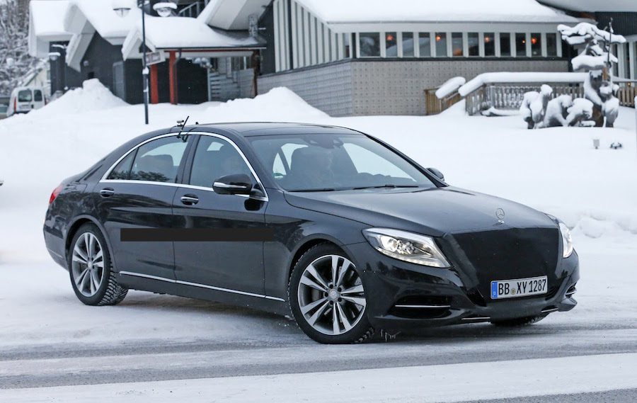 Mercedes-Benz預計在明年推出小改款S-Class。 摘自Carscoops.com