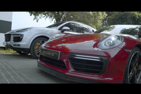 Porsche 911與Cayenne 古德伍德爬山賽PK