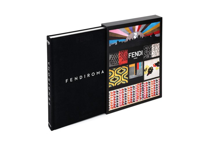 成立90週年的 FENDI，隆重呈獻《FENDI ROMA》專書。圖／FENDI提供