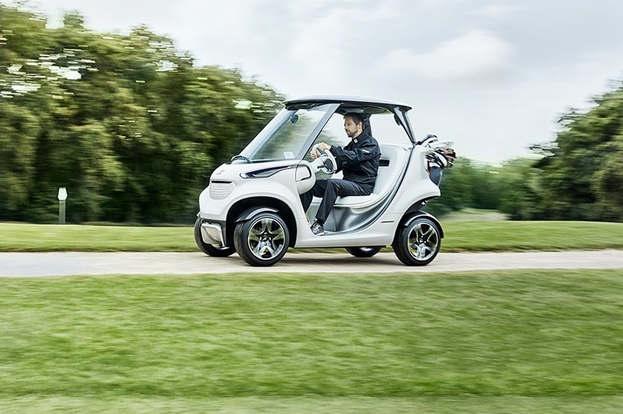 Mercedes-Benz與知名高爾夫球車品牌Garia合作，推出「Mercedes-Benz Style Edition Garia Golf Car」概念高球車 摘自Mercedes-Benz