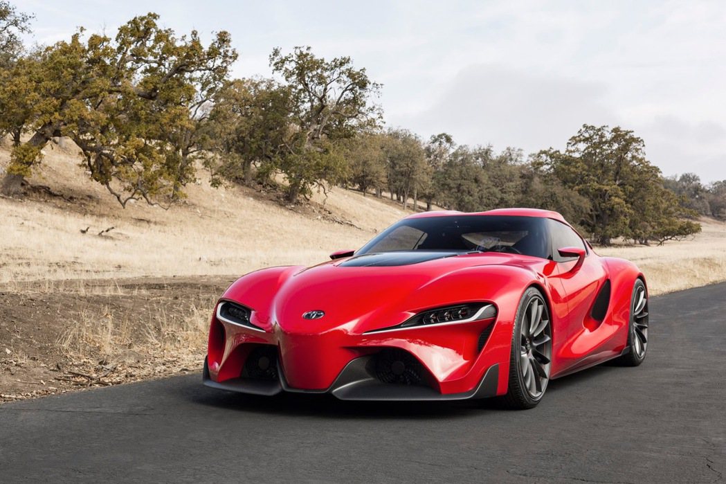 2014年在北美車展發表的Toyota FT-1 Concept，將成為新一代Supra的參考靈感。 摘自carscoops.com