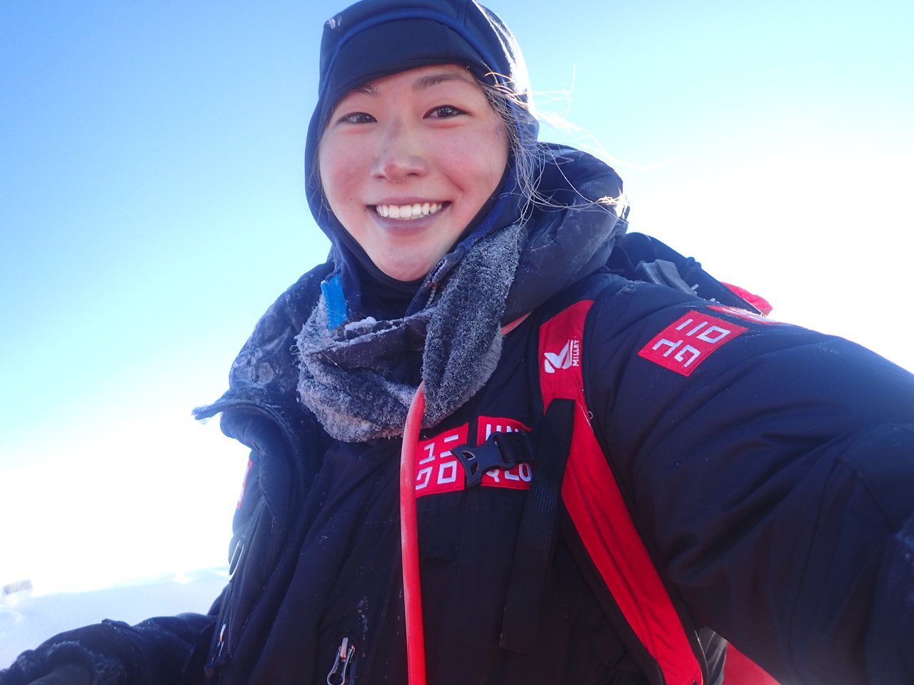 日本大學生南谷真鈴十九歲征服包括聖母峰的七頂峰，創日本最年輕紀錄。照片提供/ 南...