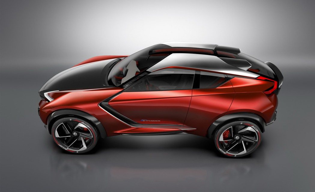 Nissan在2015年法蘭克福車展展出Gripz Concept概念車。 圖／...