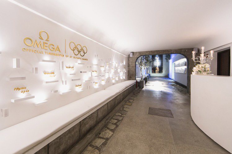 OMEGA在奧運期間，在里約市中心打造專屬會所。圖／OMEGA提供