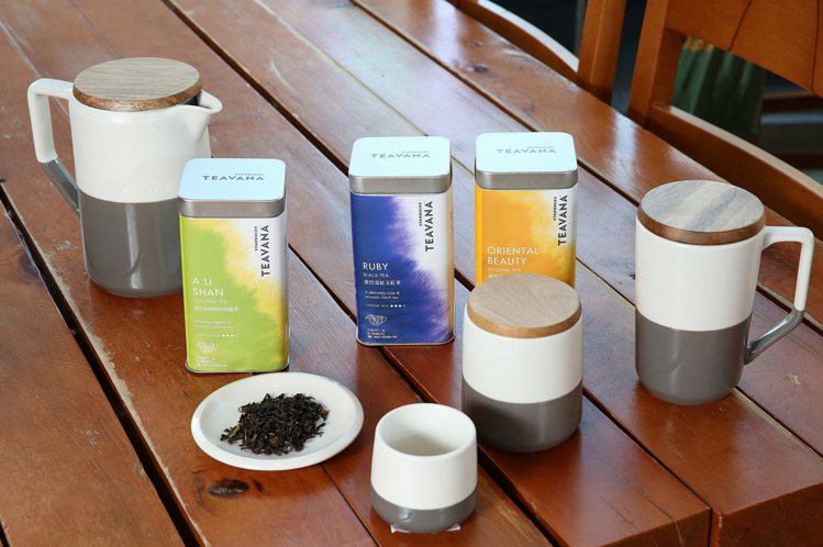 看好精緻茶飲市場 ，星巴克旗下品牌「TEAVANA茶瓦納」於亞太地區登場。圖／星巴克提供