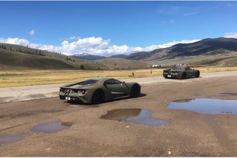 兩輛Ford GT在科羅拉多州荒野被抓 新車測試中