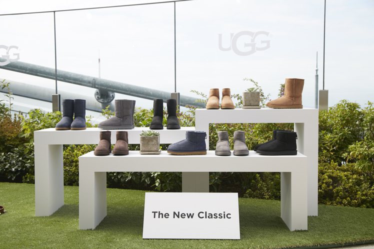 經典Classic靴款是UGG創立38年來最受歡迎的明星商品，本季特別推出升級商品The New Classics系列。圖／UGG提供