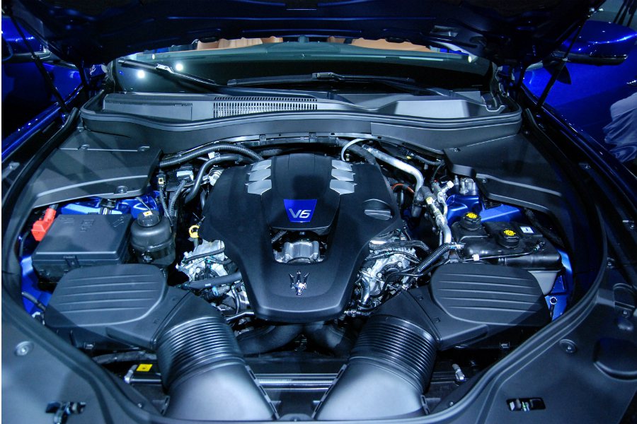 Maserati Levante 採用 3.0 升 V6 雙渦輪直噴引擎，最大馬...