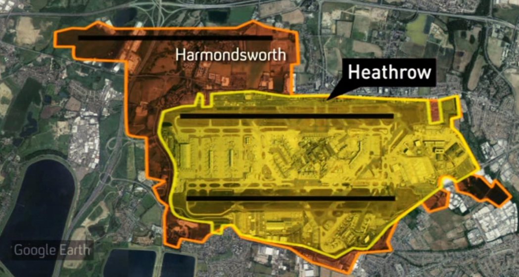 升級希斯洛機場：以目前的配置為主，在機場西北擴建一條3,500公尺的第三跑道。 ...