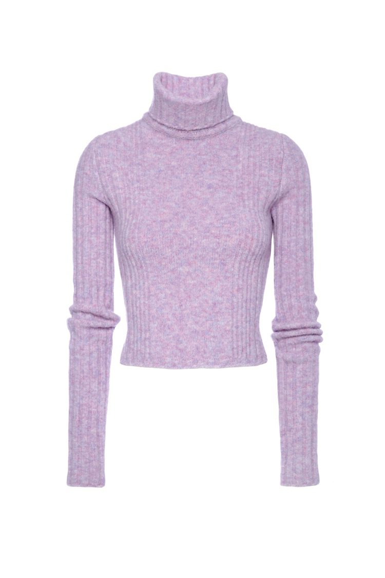 Blumarine以夢幻的粉色調展現冬日裡的柔美。圖／Blumarine提供
