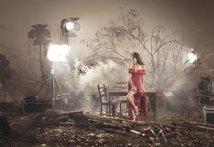 入圍本屆金馬獎最佳女主角獎的許瑋甯參與拍攝「金馬榮耀時刻」。圖／伯爵提供