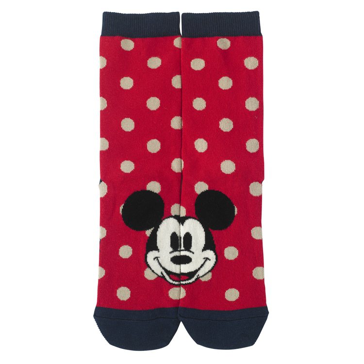 Cath Kidston Mickey & Minnie聯名系列 - 米奇襪子，550元。圖／Cath Kidston提供
