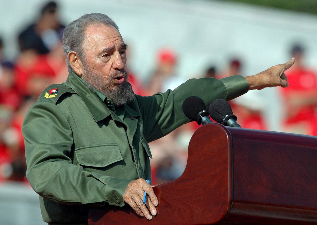 古巴革命領袖卡斯楚病逝，享壽90歲。 圖／歐新社