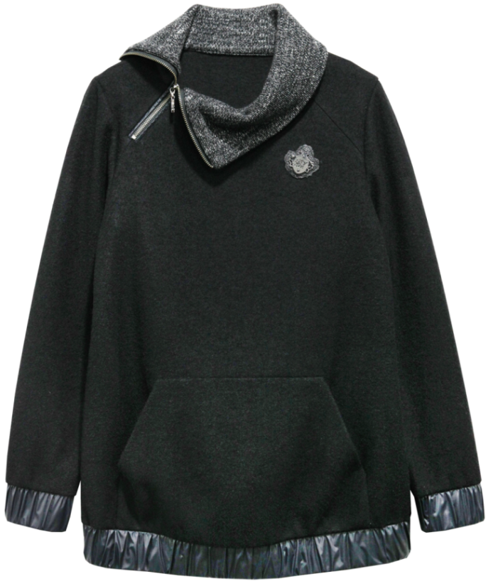 KeyWear學院風斜領羊毛上衣，售價4,980元。圖／KeyWear提供