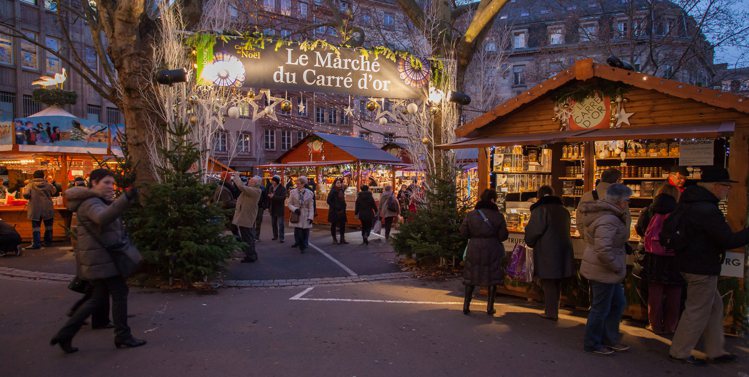 歐洲知名的耶誕市集，法國史特拉斯堡耶誕市集，今年首度在台呈現。12/1～12/25在台北101戶外水舞廣場開幕。圖／史特拉斯堡旅遊局提供