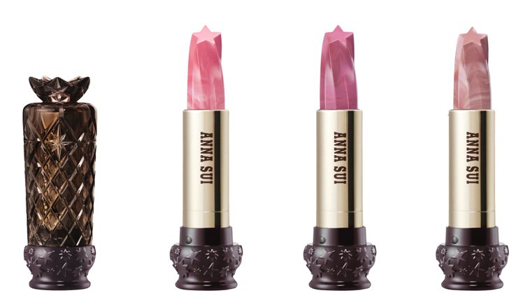 ANNA SUI魔法星願唇膏，售價1,050元，共3色。圖／ANNA SUI提供