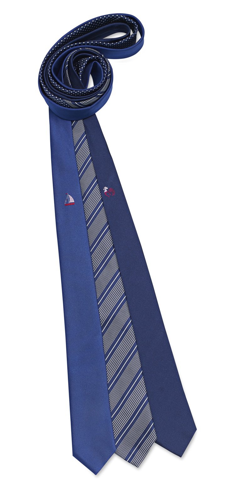 Salvatore Ferragamo印花造型領帶, 建議售價7,200元。圖／Ferragamo提供