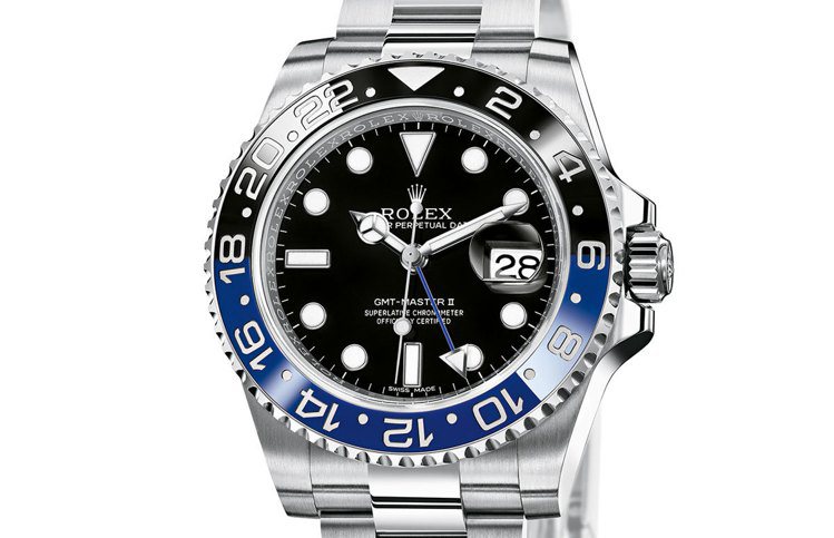 勞力士GMT-Master II 兩地時區腕表，約33萬元。圖／Rolex提供