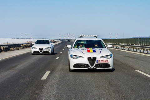 Alfa Romeo Giulia轎跑  加入羅馬尼亞警隊 