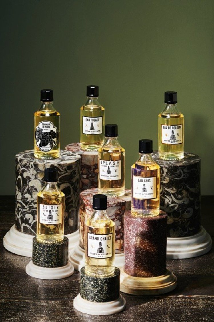 Astier de Villatte的每一個香味都取名自一個特別的地名，象徵不同...