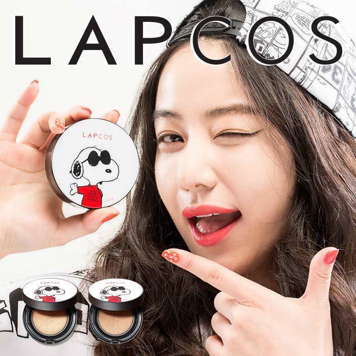 SNOOPY X LAPCOS零油感持妝霧面氣墊粉餅史奴比限定版，售價780元。圖／86小舖提供