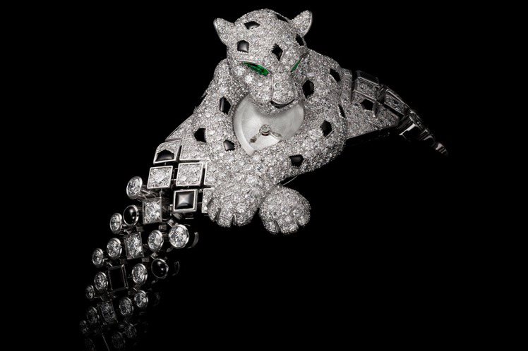 卡地亞Panthère Gardienne美洲豹腕表，1,770萬元。圖／Cartier提供