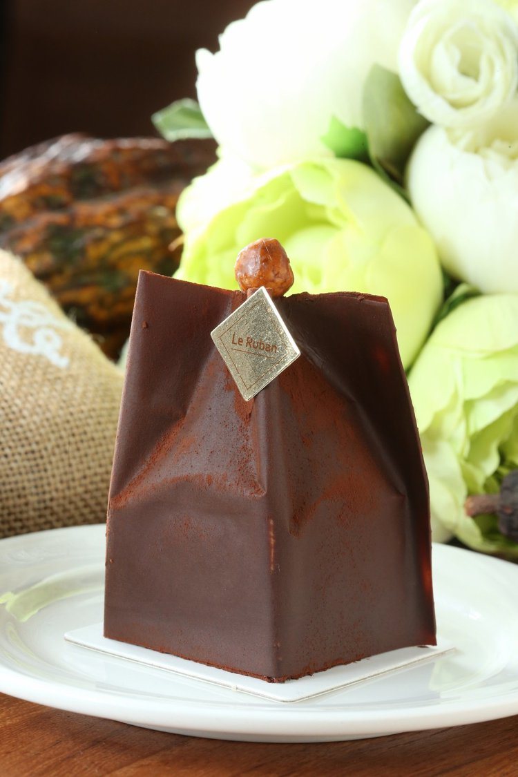 可可法朋另一款巧克力甜點「秘密」。圖／記者陳立凱攝影
