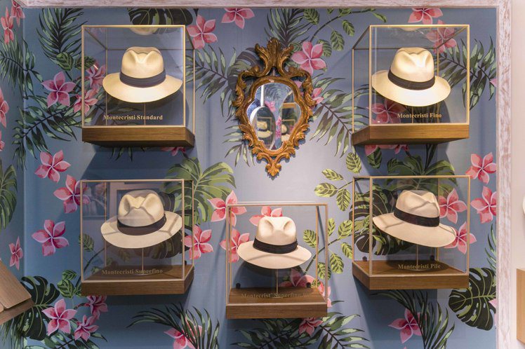 巴拿馬帽Ecua-Andino Hats來台，要價最高可達20萬元。圖／河馬時尚提供