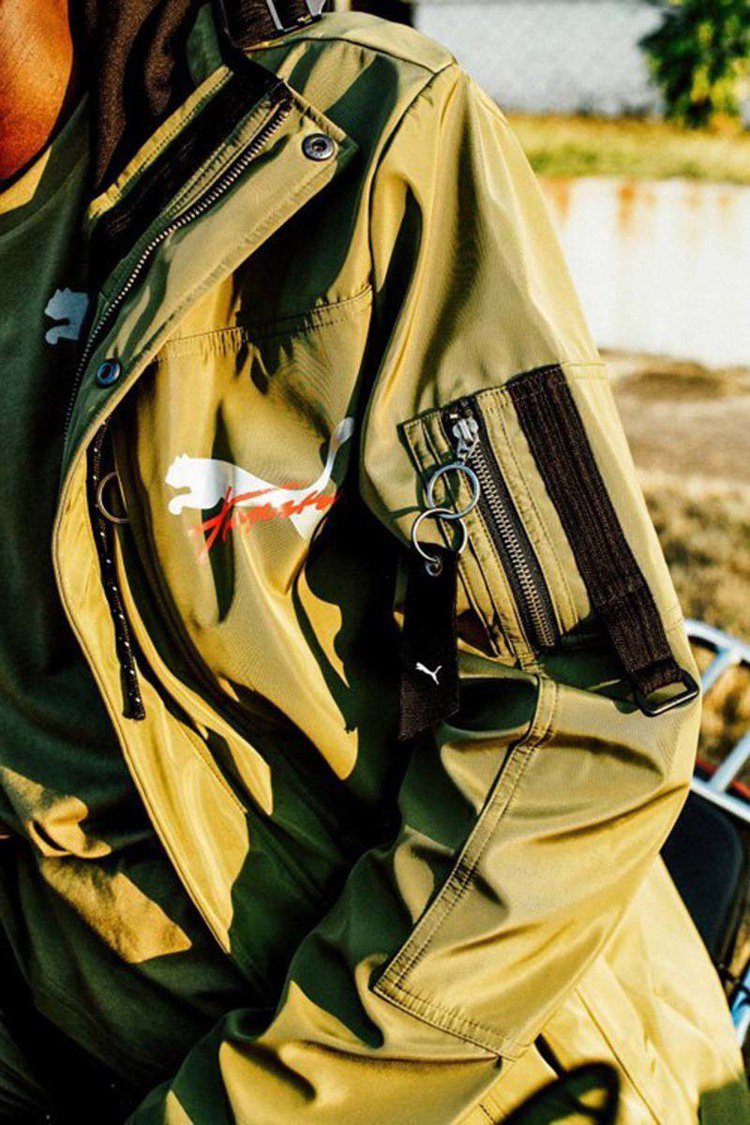PUMA x TRAPSTAR軍事風衣外套，8,880元。圖／PUMA提供