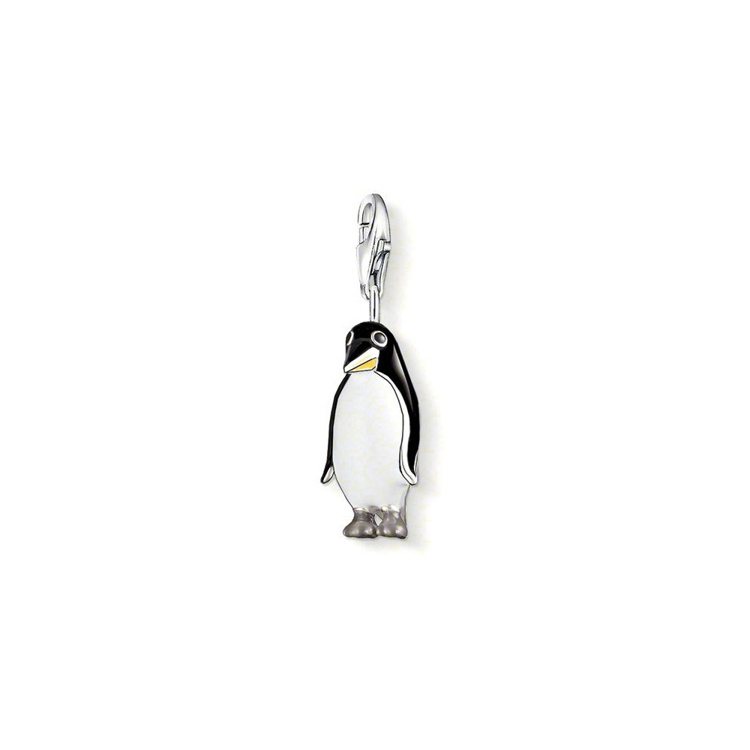 國王企鵝吊飾，2,680元。圖／THOMAS SABO提供