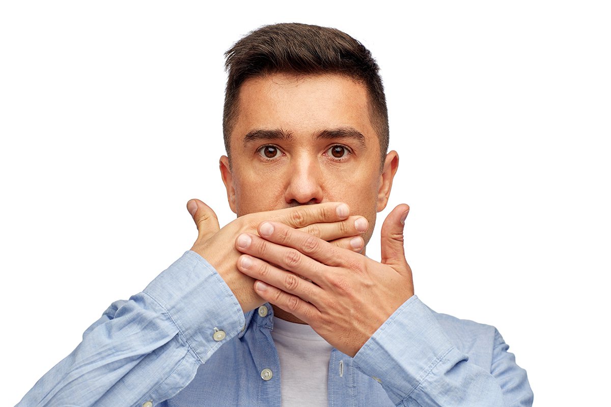 口臭是指口內出氣臭穢的一種症狀，食物長期淤積在體內排不出去就變成毒素。<br />圖片／ingimage