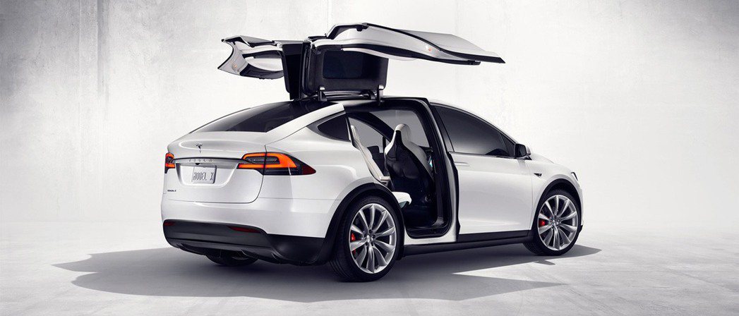 Tesla Model X（非當事車輛）。圖／Tesla提供