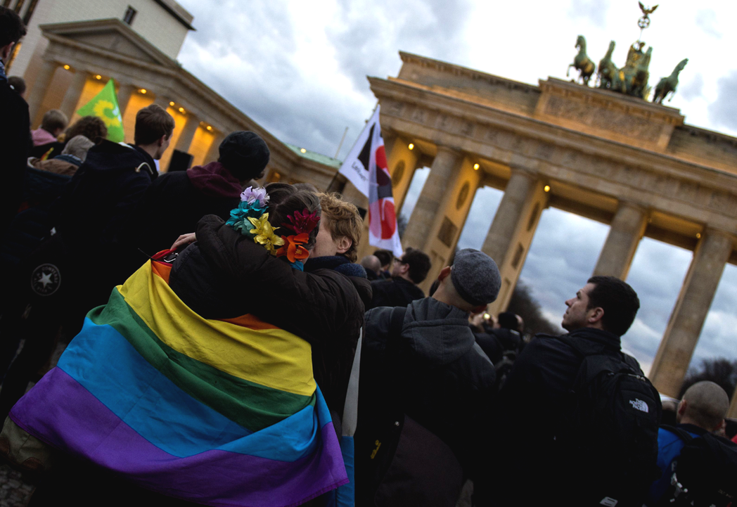 婚姻平權，或將成為今年德國大選的重要競選議題之一。 圖／法新社