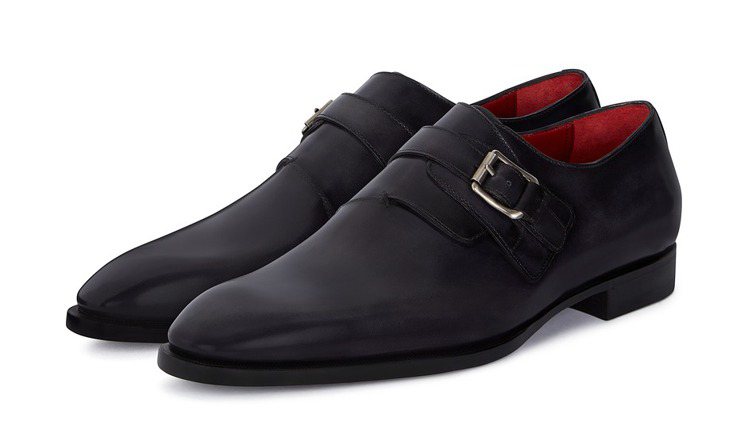Berluti Classic系列孟克鞋，75,000元。圖／Berluti提供