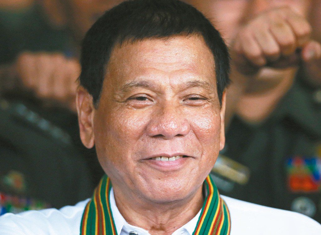 菲律賓強人總統杜特蒂，也是在壯年之時當上總統。 （美聯社）