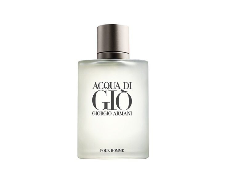 第11屆莎莎香氛大賞「友情萬歲」票選代表：Giorgio Armani寄情水男性淡香水。圖／莎莎提供
