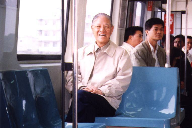 1997年520當天，李登輝總統臨時決定搭乘捷運淡水線回台北。 圖／報系資料照