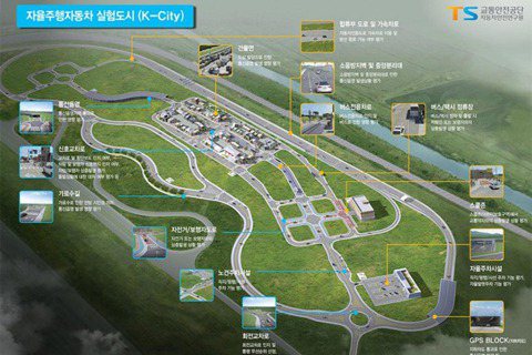 亞洲創舉  南韓建造整座城市來測試自動駕駛車