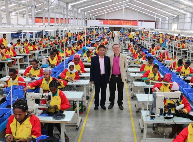 華堅在衣索匹亞的工廠。 圖／取自網路