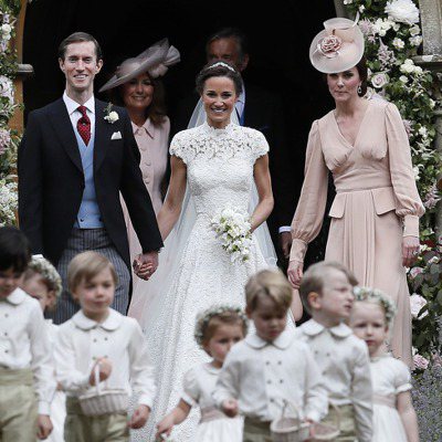 凱特妹出嫁 喬治與夏綠蒂「皇室花童」超搶鏡