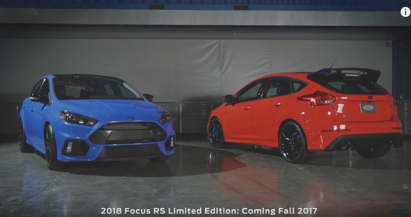 Ford 原廠近日發表新的 Ford Focus RS Limited Edit...
